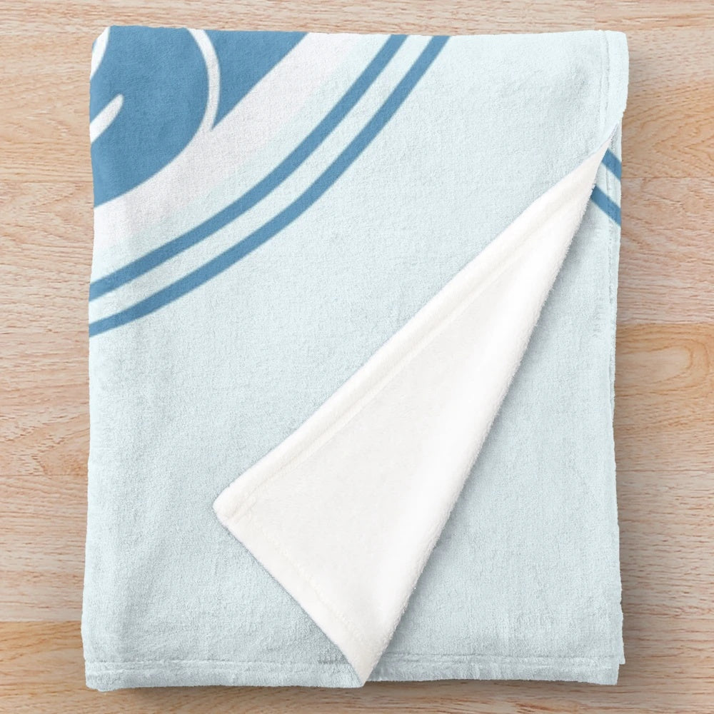 Gusu Lan Sect inspired plush blanket with Wangxian design