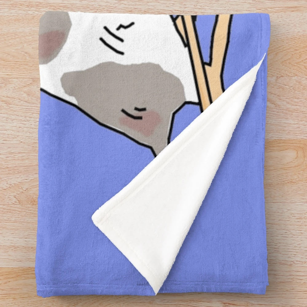 Soft, plush blanket with Disney-inspired cartoon animal print designs