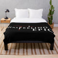 Soft and Cozy Plush Blanket with Epic Quote Inspired by The Vampire Diaries