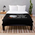 Soft plush blanket with a cool graphic design for management analysts