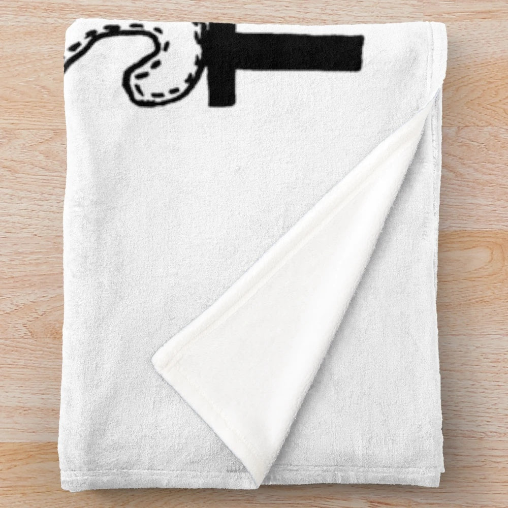 Plush blanket featuring a quote from the iconic 80s band The Smiths