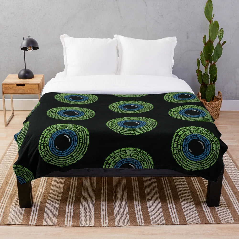 Soft and Plush Blanket with Inspiring Quotes