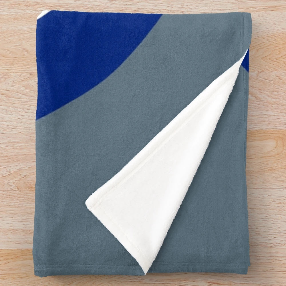 Plush blanket featuring the iconic Royal Air Force roundel logo