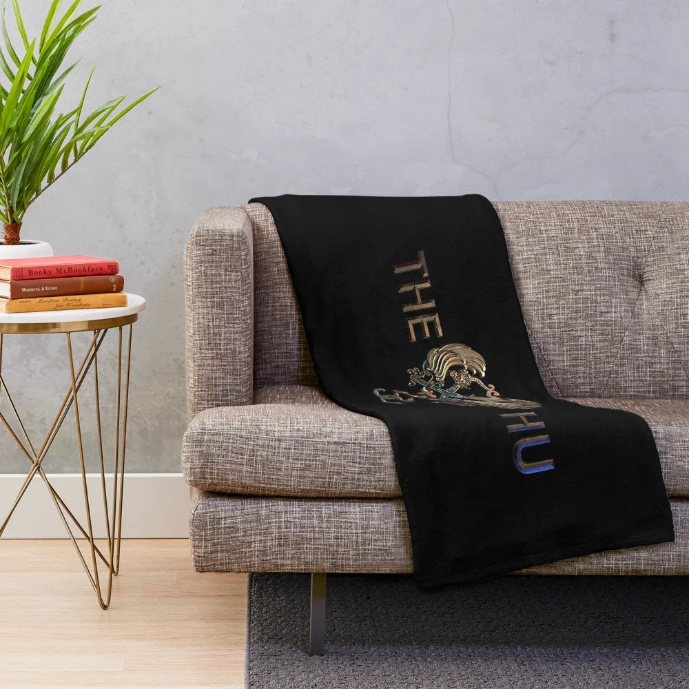 The Hu Band Logo Plush Blanket