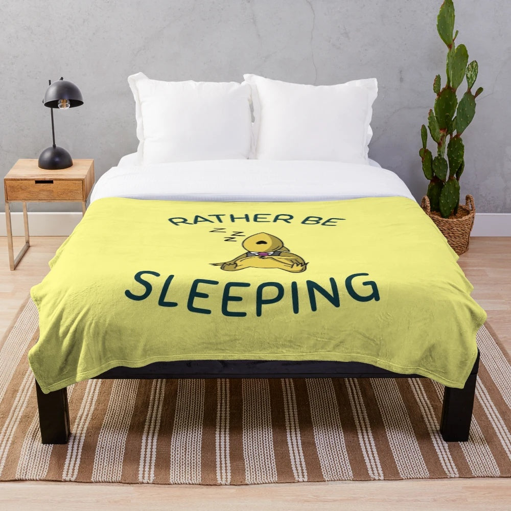 A soft, plush dinosaur-themed blanket for comfortable and relaxing sleep.