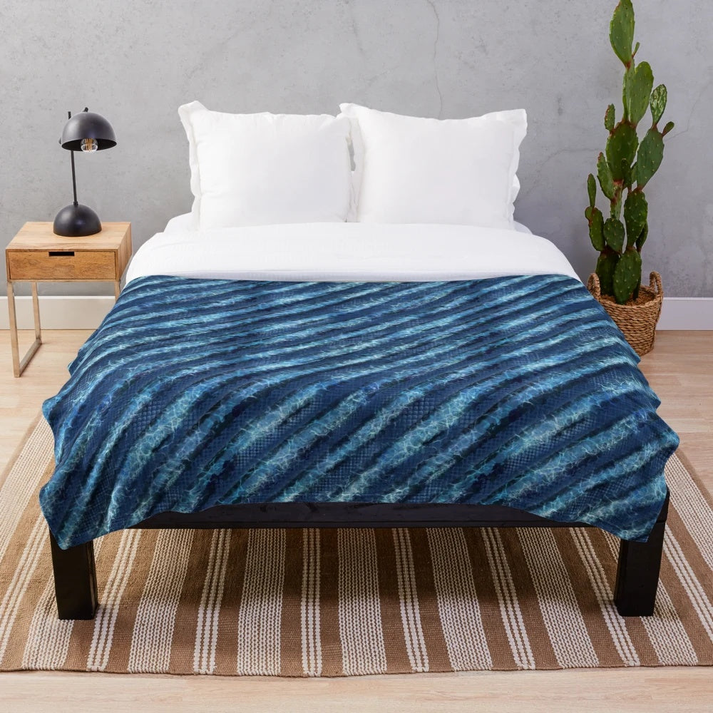 Electric plush blanket for travel and home use