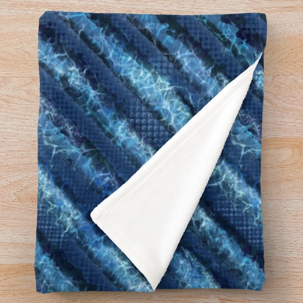 Electric plush blanket for travel and home use