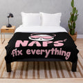 Cozy plush nap blanket for napping enthusiasts