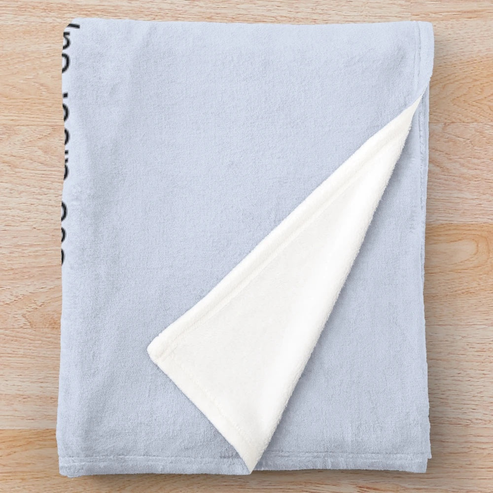 Plush nursing graduation blanket with medical or hospital theme