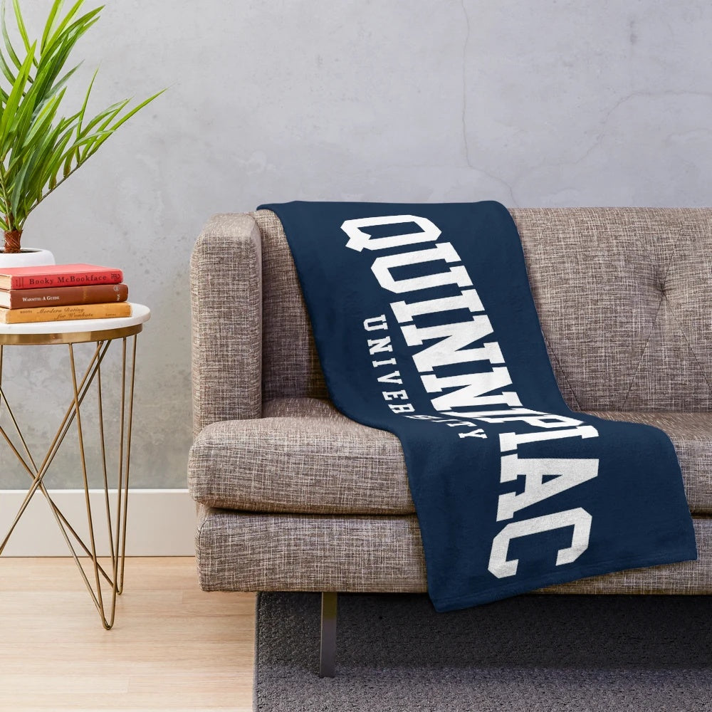Plush Quinnipiac University-Inspired Blanket