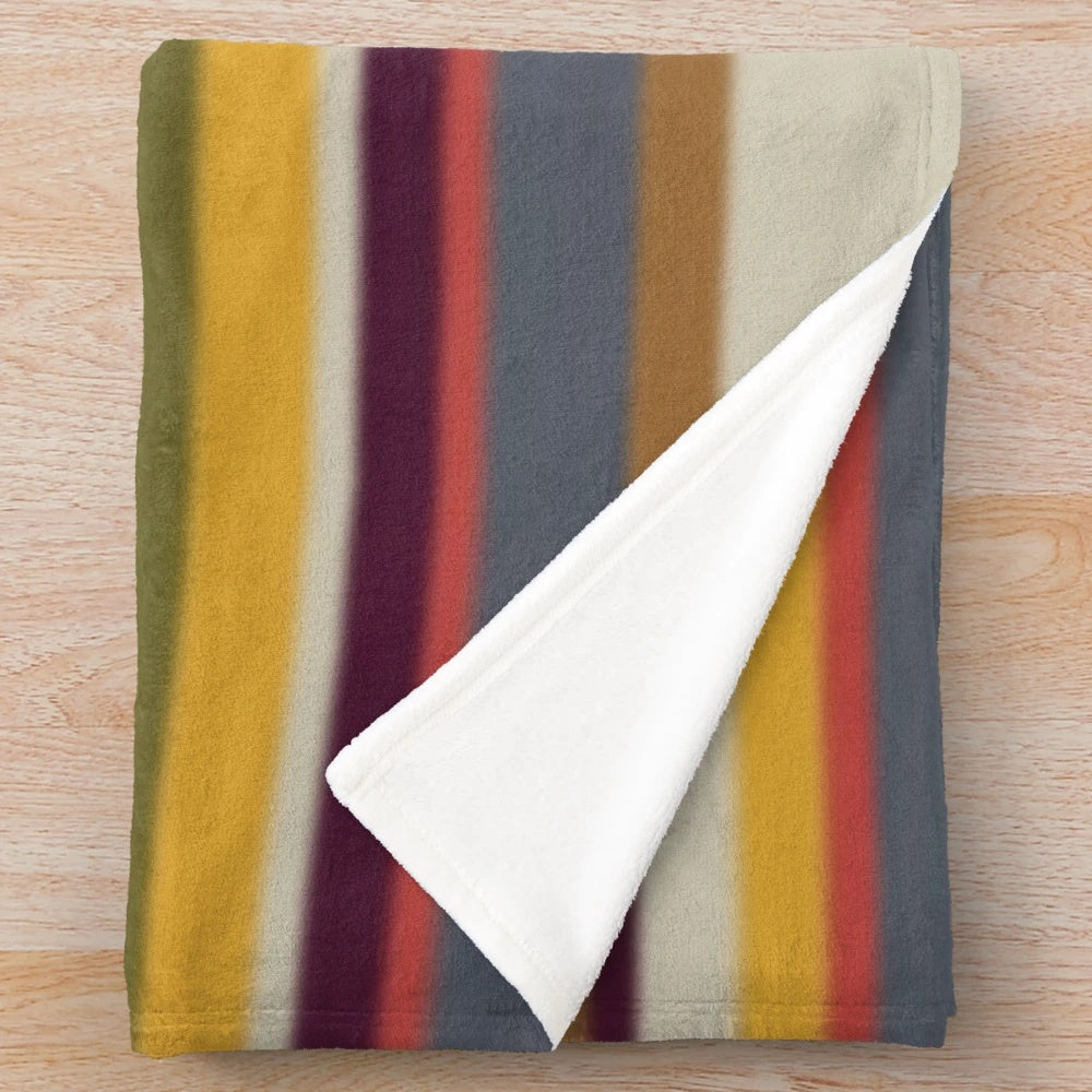 Plush scarf-style blanket for cozy comfort