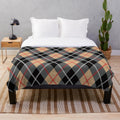 Soft Plush Scottish Plaid Tartan Blanket