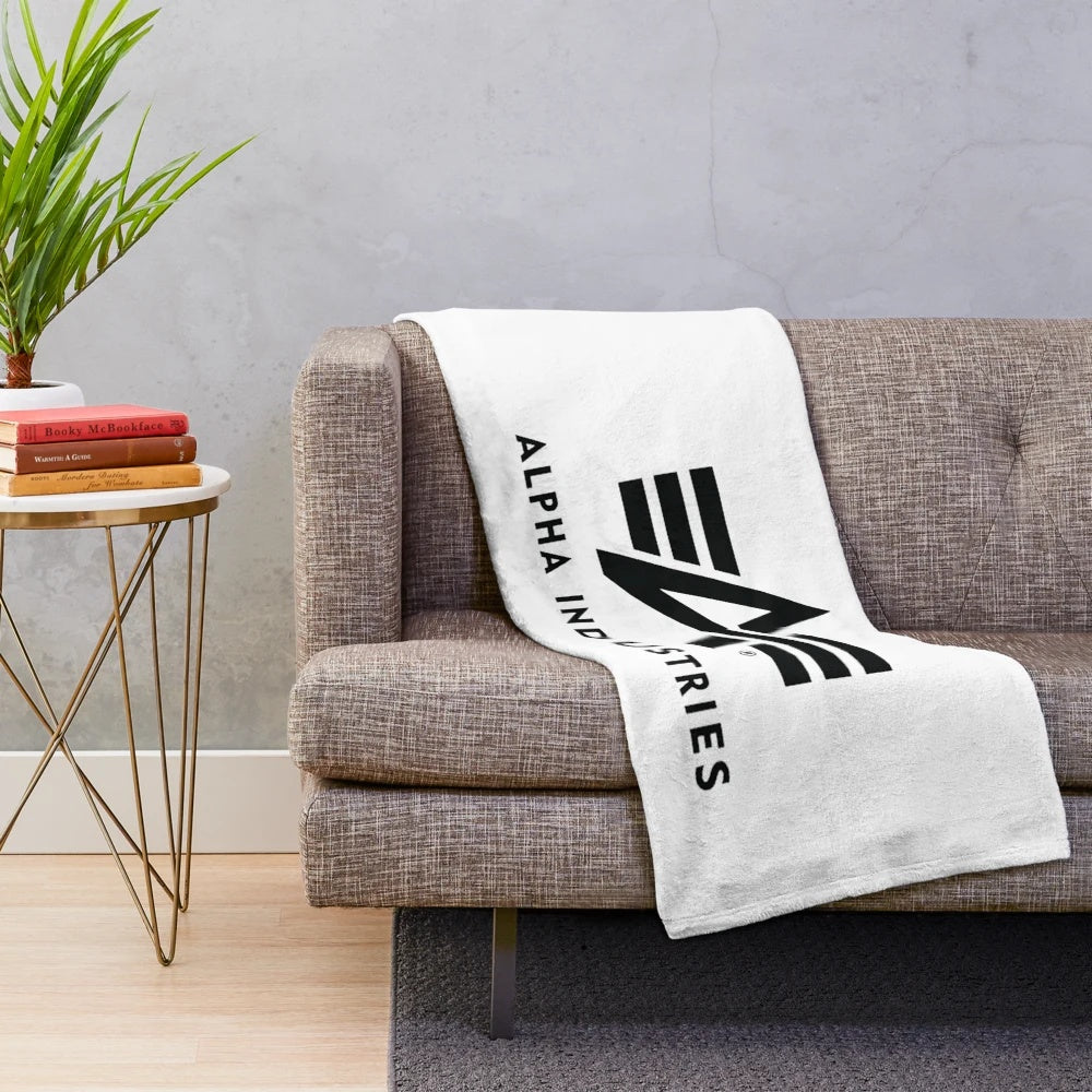 Alpha Industries plush tactical blanket