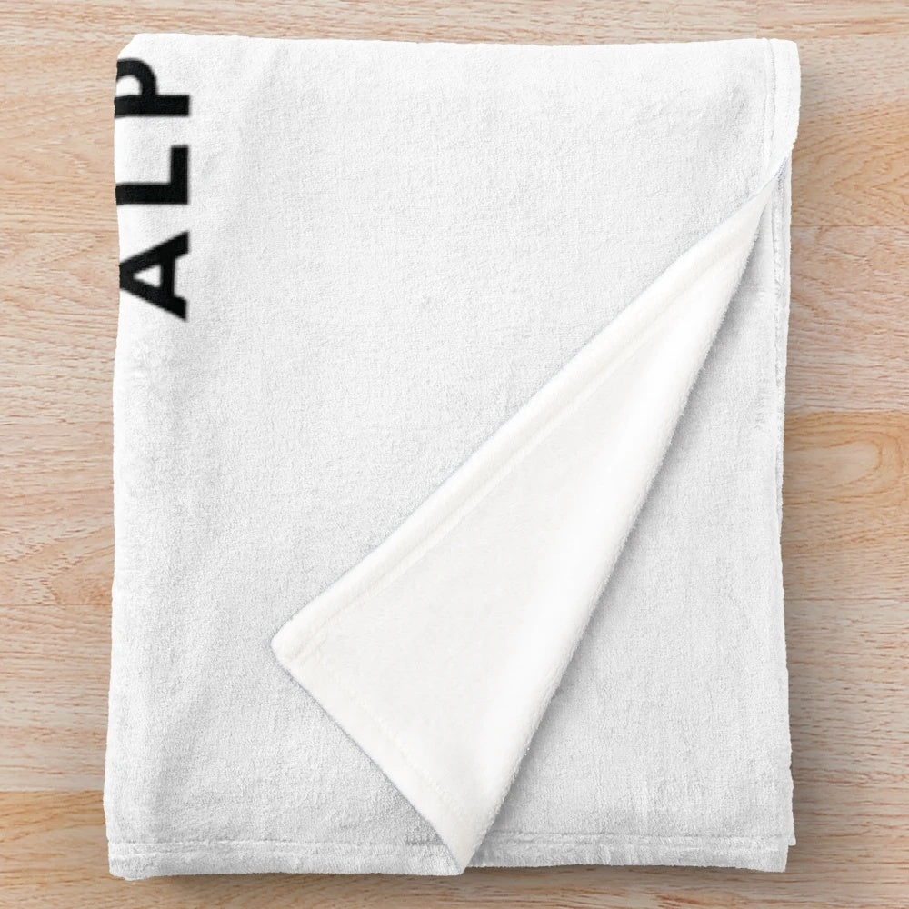 Alpha Industries plush tactical blanket