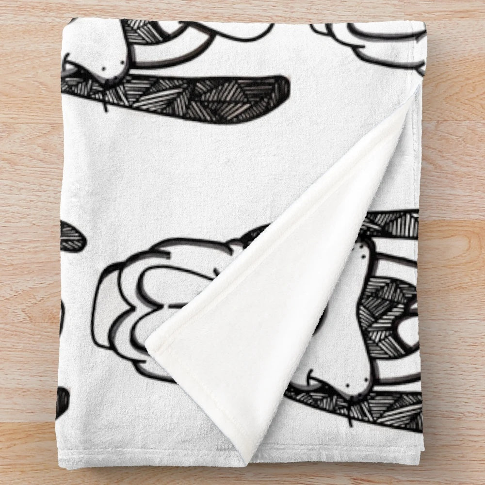 Pluto Dog Themed Plush Blanket