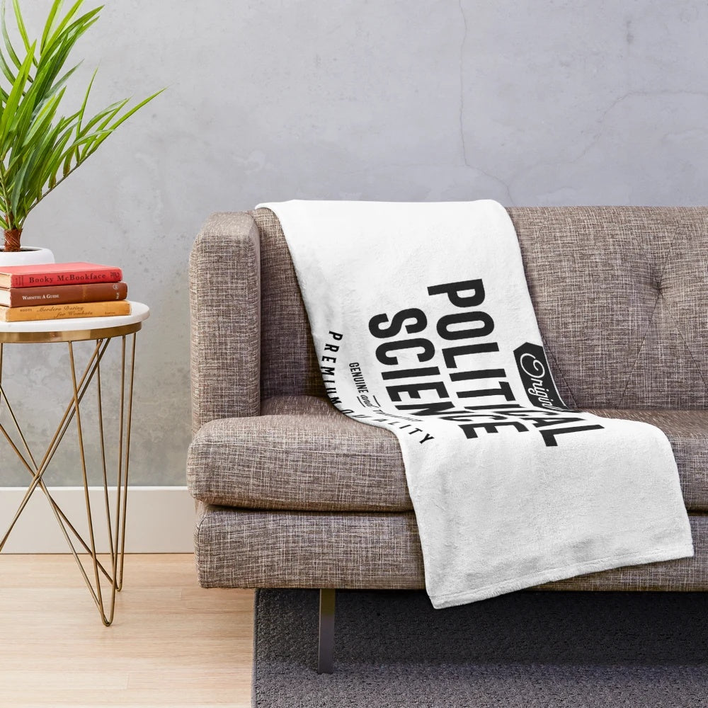 Political Science Plush Blanket