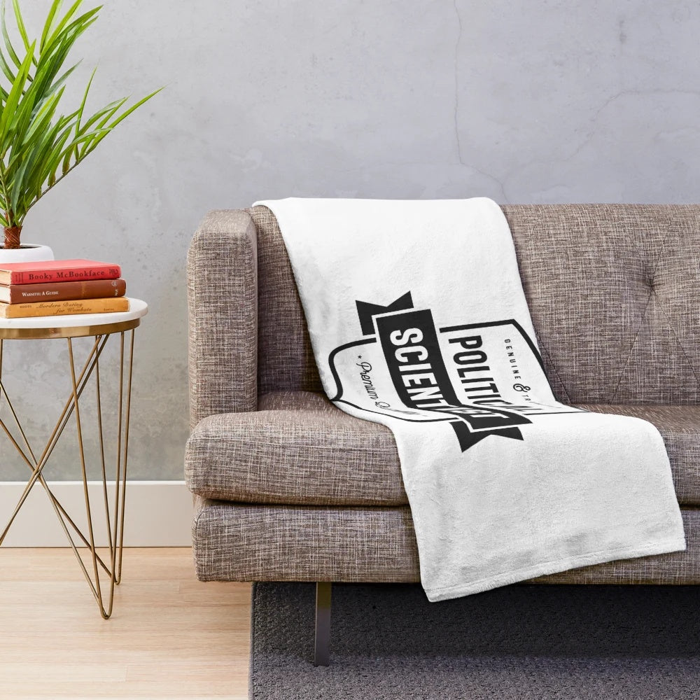 Political Scientist Plush Blanket