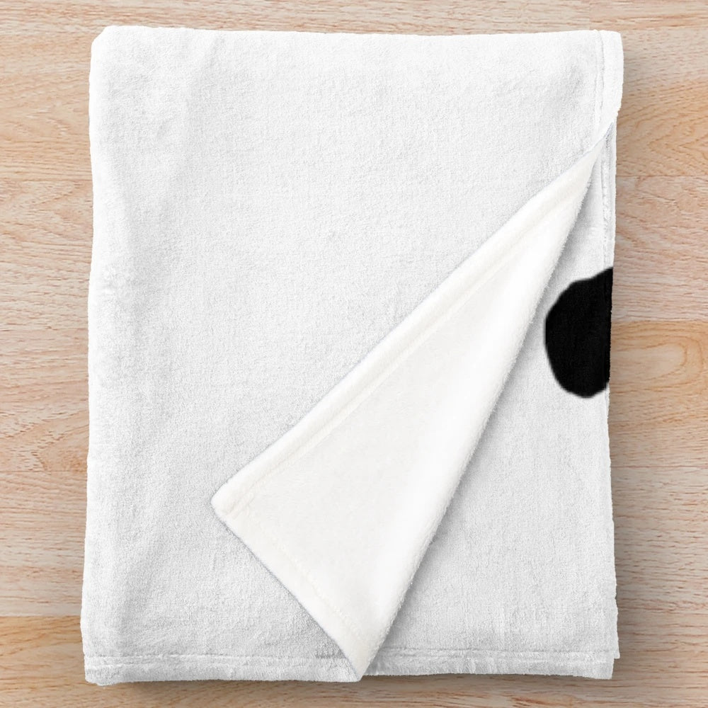 Soft, plush poodle-themed blanket for dog lovers