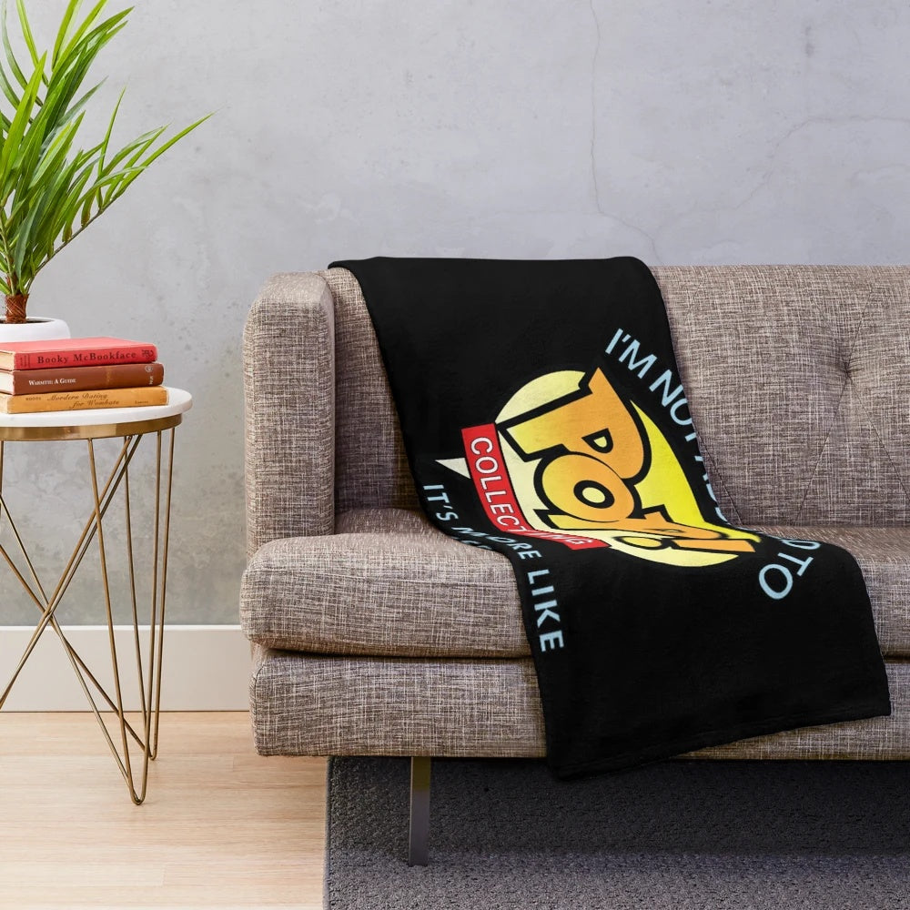 Soft and comfortable plush blanket featuring colorful pop culture designs