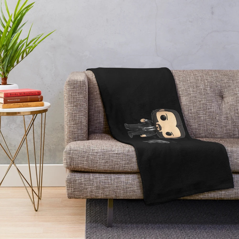Pop Funko 580 John Wick 3 with Dog Plush Blanket