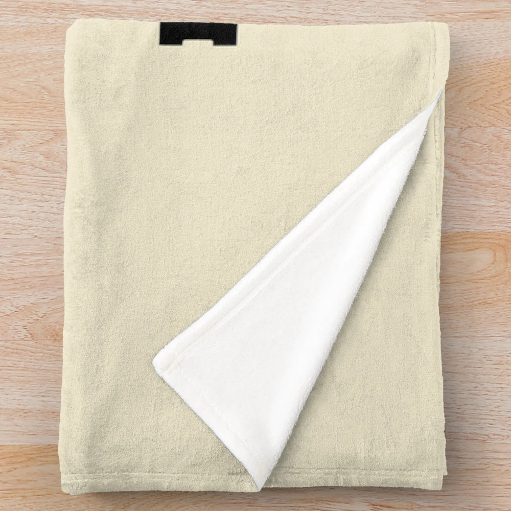Pop culture inspired plush blanket with soda and popcorn design