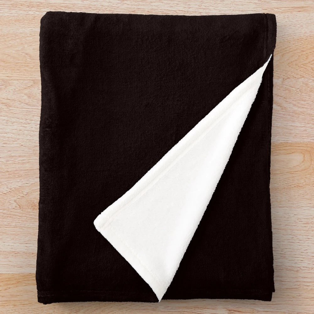 Plush movie-themed blanket with popcorn design