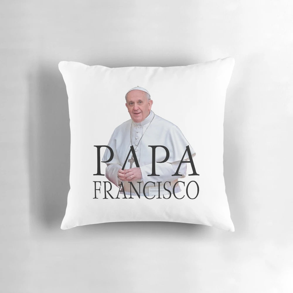 Pope Francis Pillow - Soft, Plush, and Inspiring