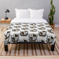 Port Vale Plush Blanket with Football Club Logo