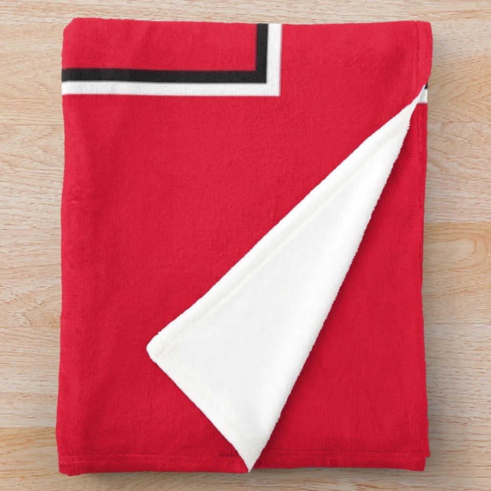 Portland Sea Dogs Inspired Plush Blanket