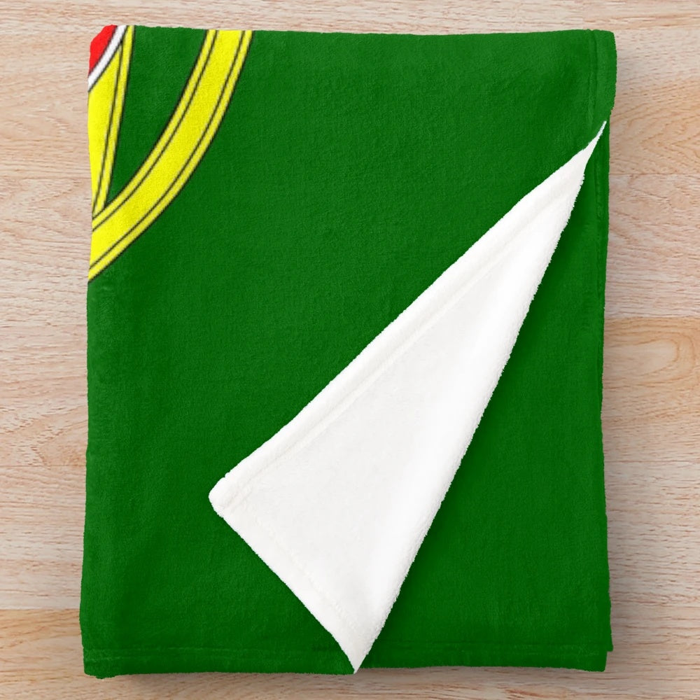 Portugal flag plush blanket