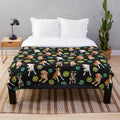 Potcake puppy plush blanket