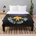 Soft and plush POWERLINE-themed blanket for home decor and comfort