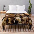 Soft and plush prairie dog blanket
