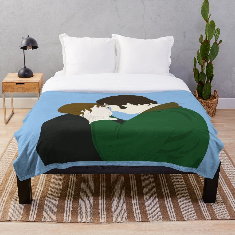 Prejudice Plush Blanket - Cozy Textile Inspired by Literary Adaptation