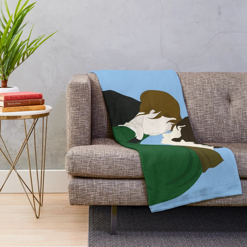 Prejudice Plush Blanket - Cozy Textile Inspired by Literary Adaptation