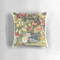 Primrose flowers in a cozy countryside setting on a plush pillow
