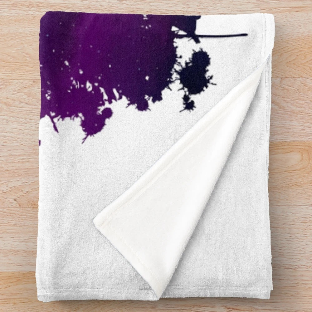 A soft and plush blanket featuring the iconic She-Ra character Princess Adora