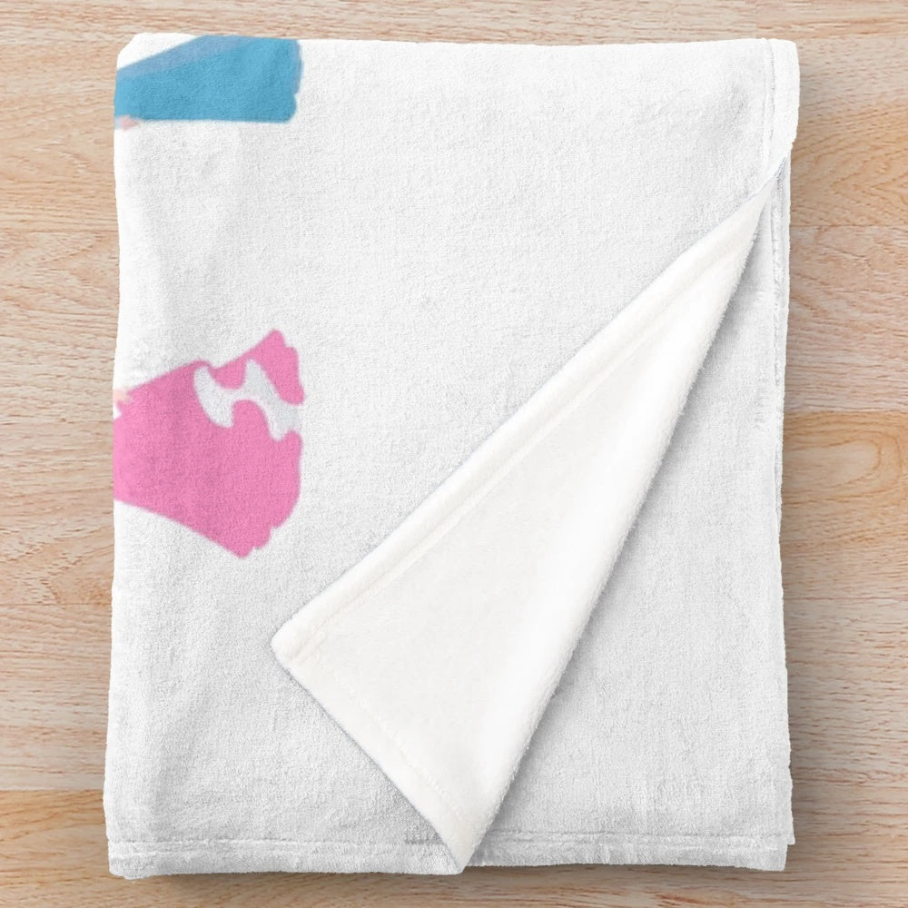 Soft and snuggly princess-themed plush blanket
