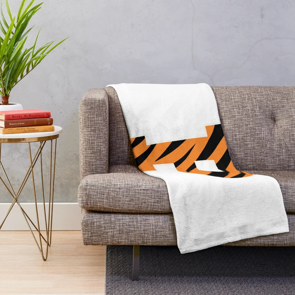 Princeton University Plush Blanket with Tigers Logo