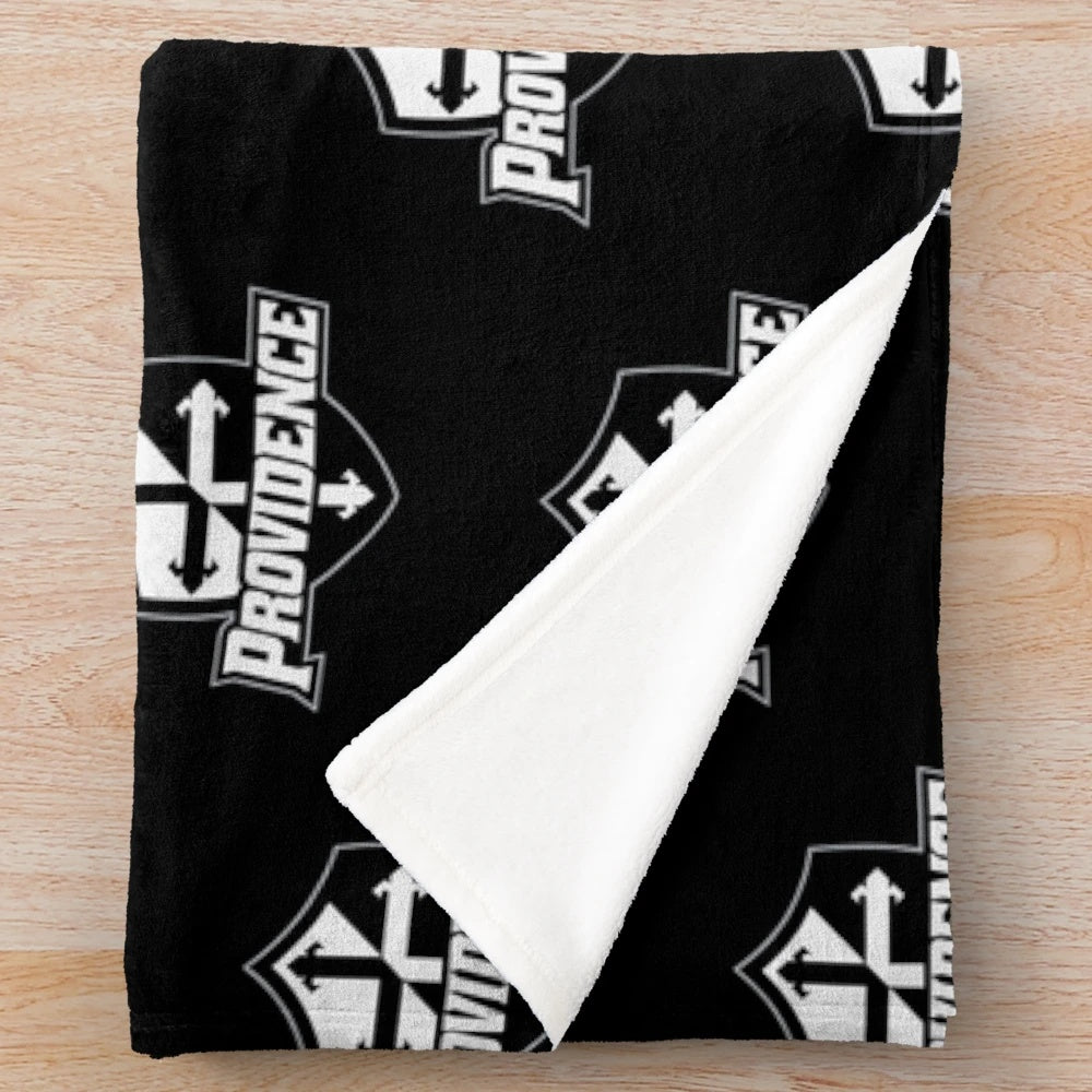 Providence Friars plush blanket with college logo