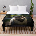 Pug Plush Blanket for Pug Lovers