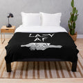 Lazy AF Pug Plush Blanket - Cute and Cozy Dog Blanket