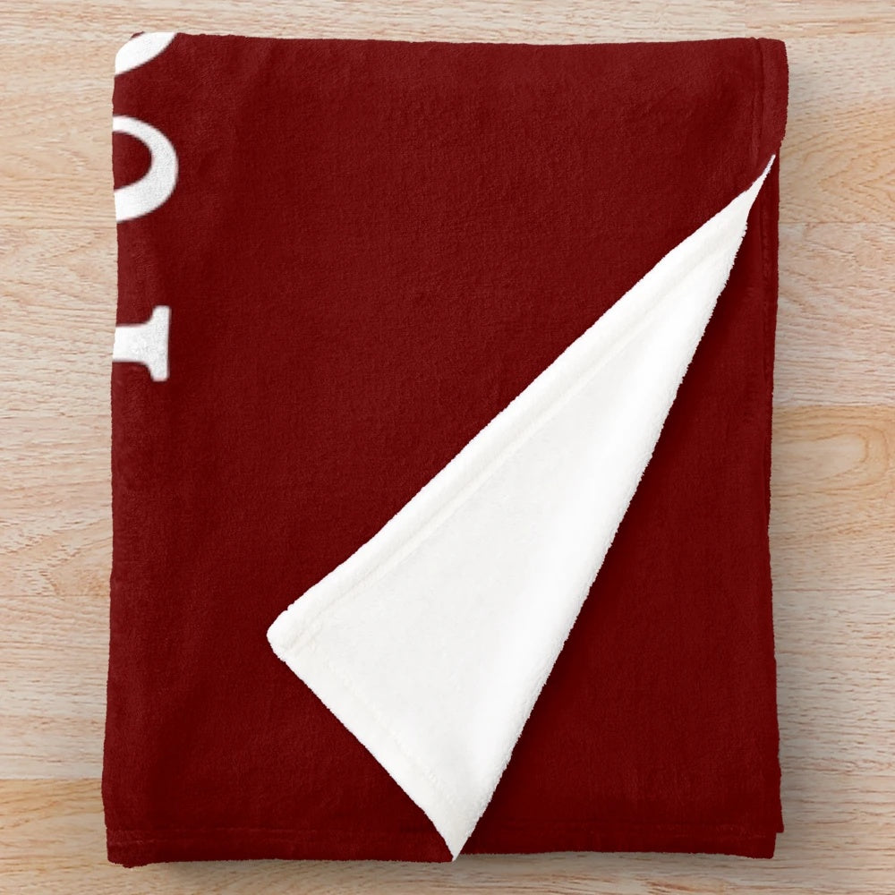 Soft and warm plush blanket featuring the Puget Sound region