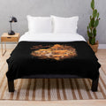 Feelin' Gourd-Geous Pumpkin Plush Blanket for Cozy Fall