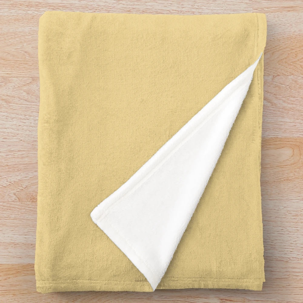 Soft and plush pumpkin-themed blanket in autumn colors