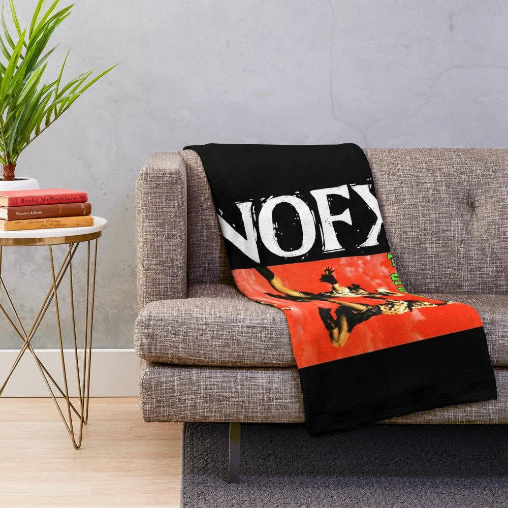 NOFX Punk Rock Plush Blanket