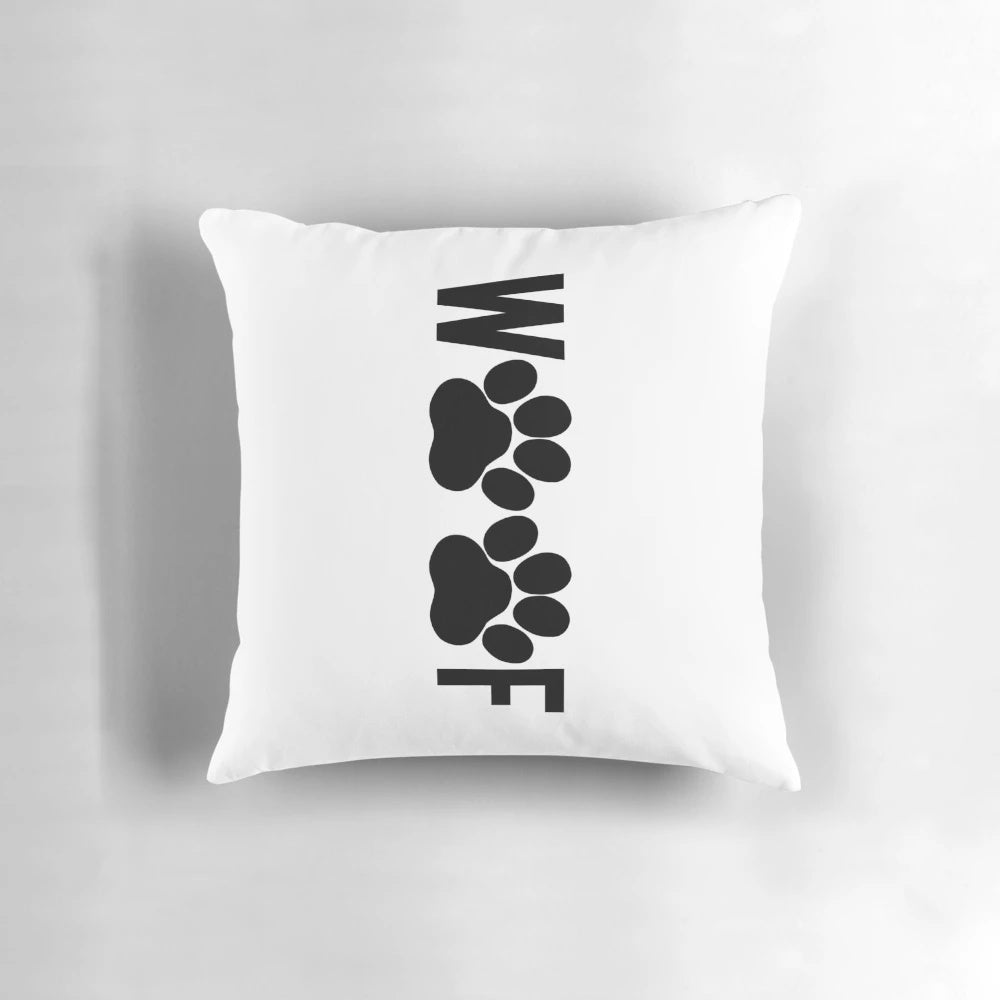 Soft, plush pillow featuring a pup or puppy design for those into BDSM, kink, and pet play.