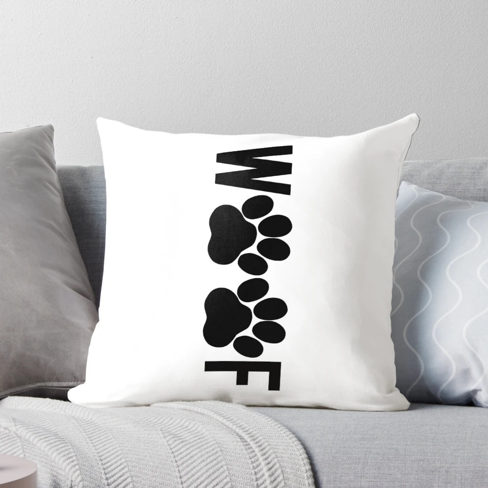 Soft, plush pillow featuring a pup or puppy design for those into BDSM, kink, and pet play.
