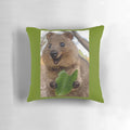 Soft, plush quokka-themed pillow for comfortable home decor