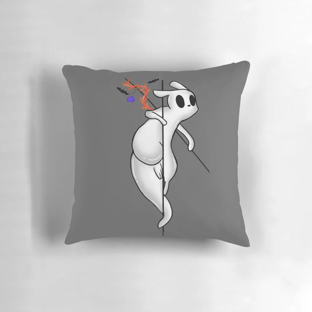 A plush, cuddly Slug Cat pillow from the popular video game Rainworld, perfect for gaming and home decor.